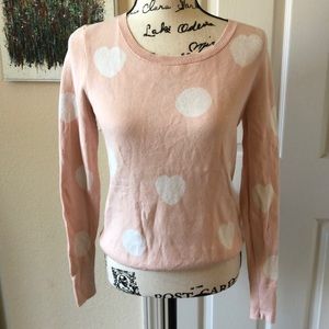 Ann Taylor Loft pink/peach sweatshirt , size XS